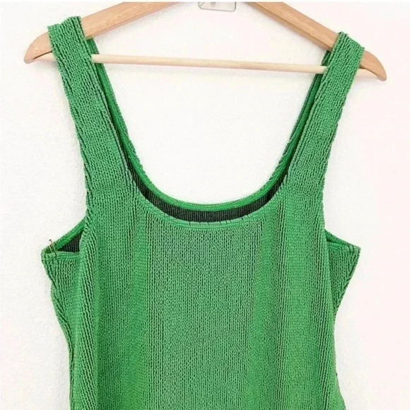 NWT Good American Summer Green Always Fits Sculpt Swim Dress, Size 2XL-3XL (2) - Picture 9 of 10